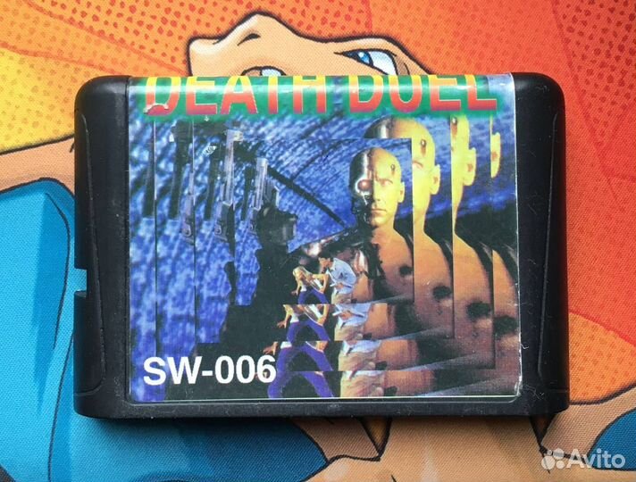 Death Duel Sega Mega Drive Старая Пиратка