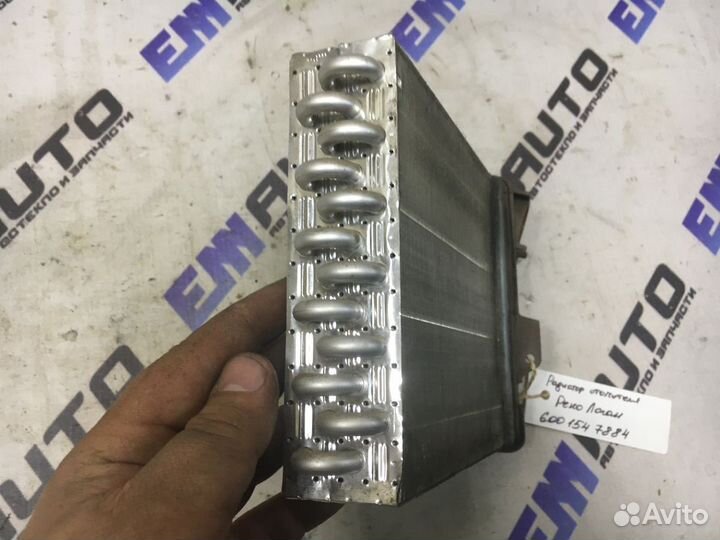 Радиатор отопителя Рено Логан