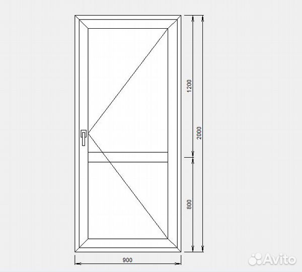 Пластиковая дверь. Дверь пвх