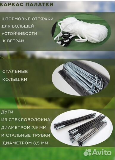 Кемпинговая палатка Юпитер-4