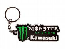 Брелок для ключей Kawasaki Monster Energy резина