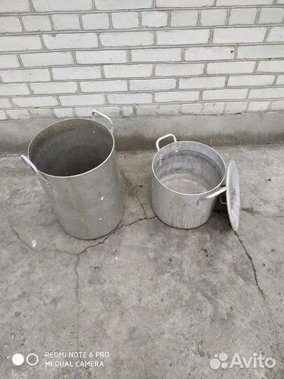 Кастрюля алюминиевая