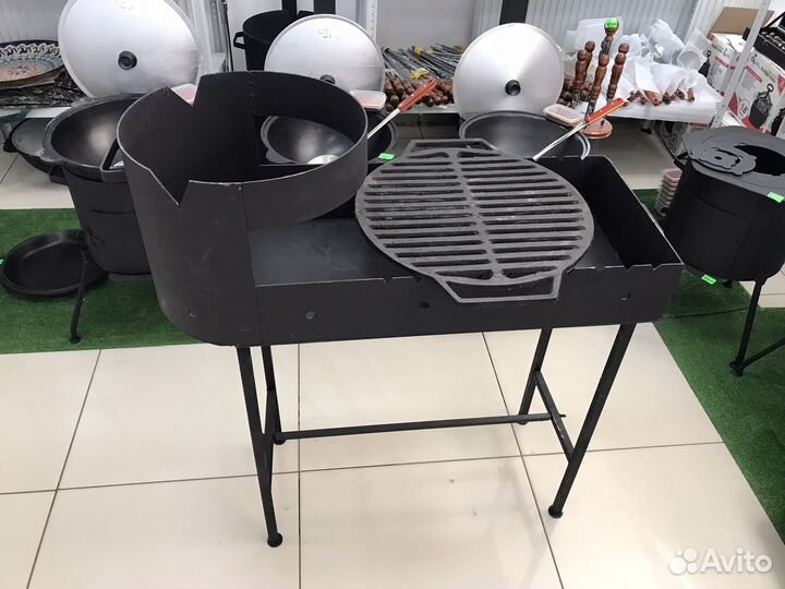 Чугунная решетка гриль