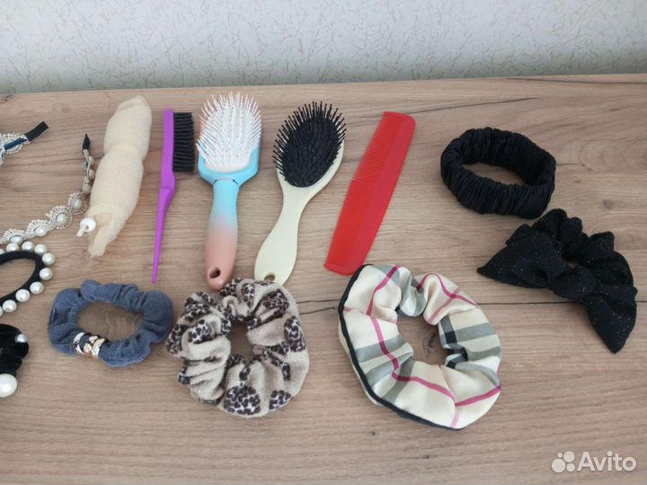 Резинки, ободки для волос.бигуди-липучки