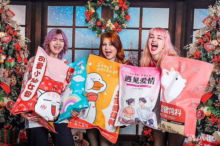 Азиатские наборы XL - подарочные наборы сладостей