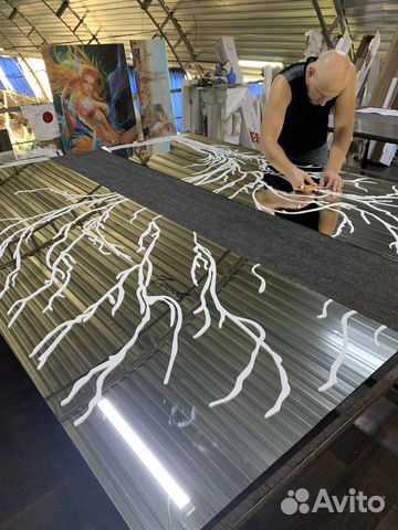 Зеркала с рисунком