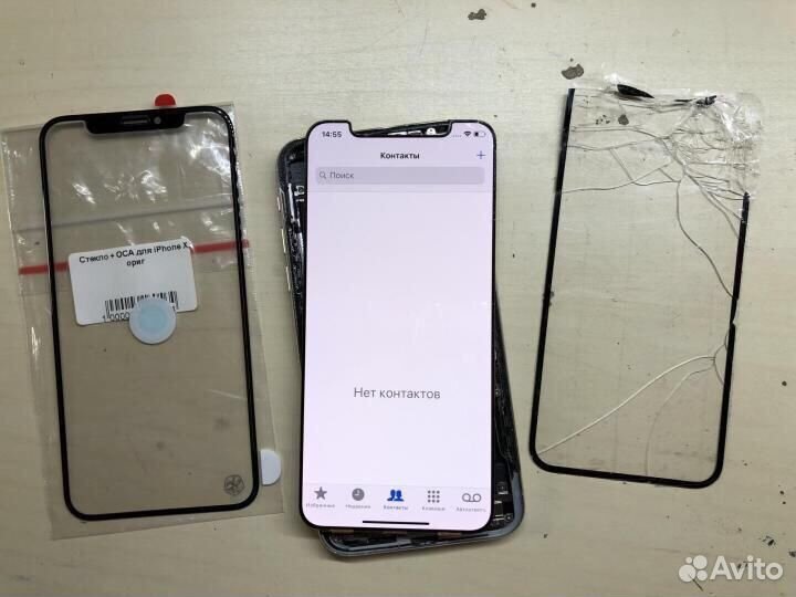 Переклейка стекла дисплея iPhone,samsung и др