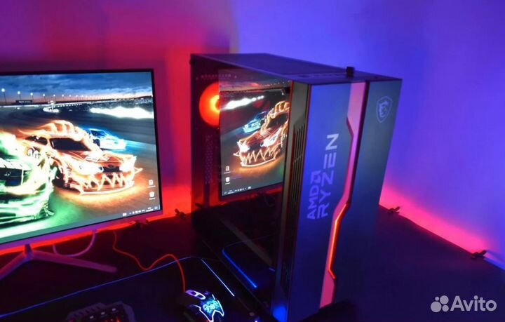 Игровой пк Ryzen 5 16gb/RX 5700XT(RTX 3060) достав