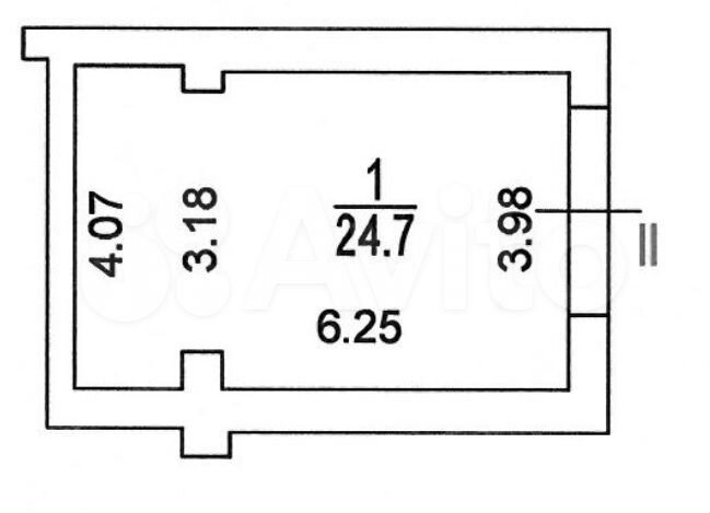 Гараж, 25 м²