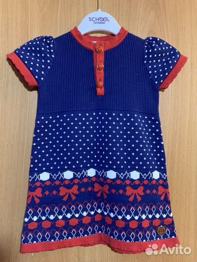 Платье для девочки 86-92
