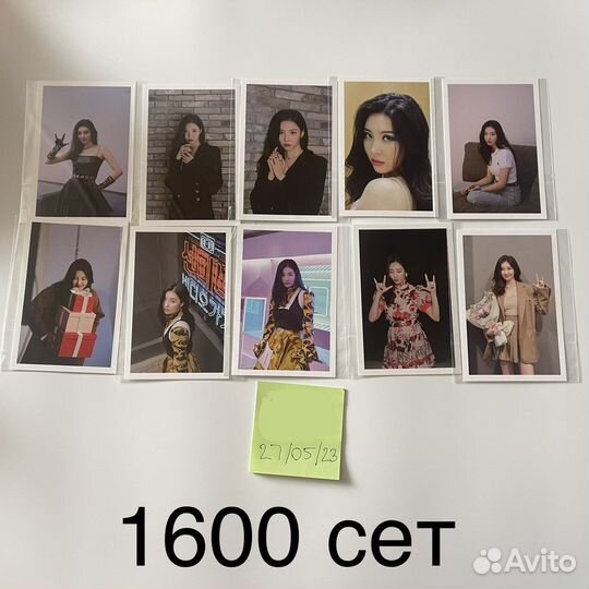 Сет открыток sunmi со 2 фаншипа