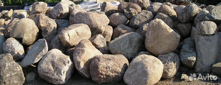 Булыжник для ландщафта отвоз от 20 м3 кубов