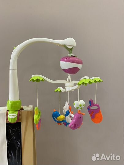 Мобиль на кроватку музыкальный 