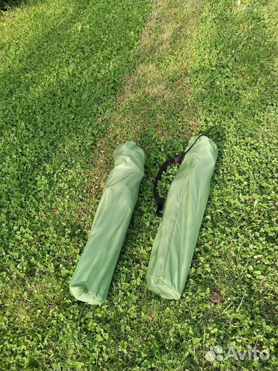 Стул Nordway раскладной 2 штуки кресло зеленый