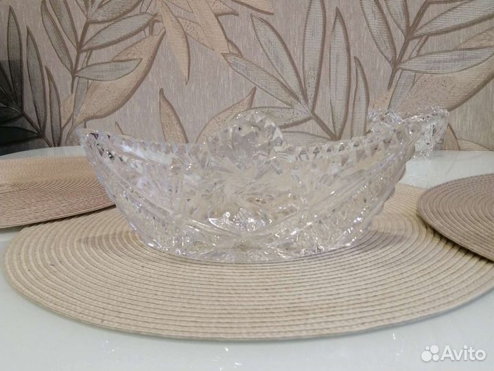Хрустальная ладья СССР большая
