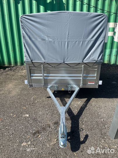 Прицеп «Спутник» 2540х1300х500 с высоким тентом