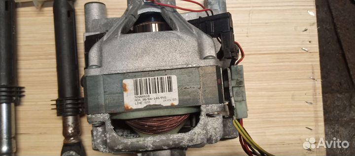 Электродвигатель, блок управления, амортизаторы