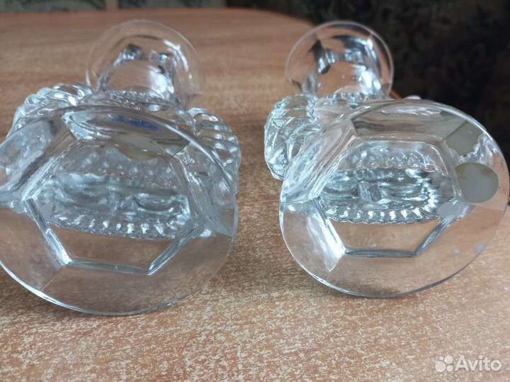 Подсвечник хрустальный СССР