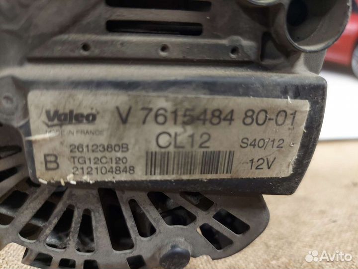 Генератор peugeot citroen valeo v761548480-01