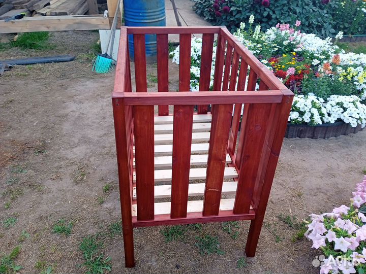 Кровать - манеж (новая. ручная работа)