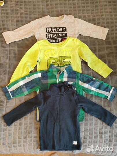 Вещи пакетом для мальчика 86 размер