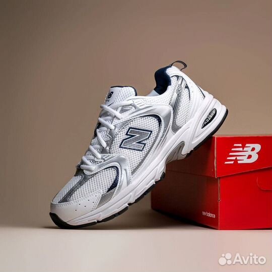 Кроссовки new balance 530 белые 37-45