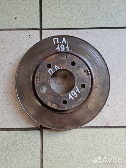 Тормозной диск передний задний Mitsubishi Lancer X