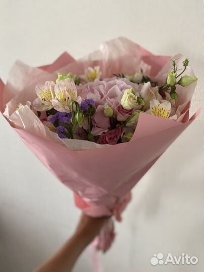 Живые цветы букеты