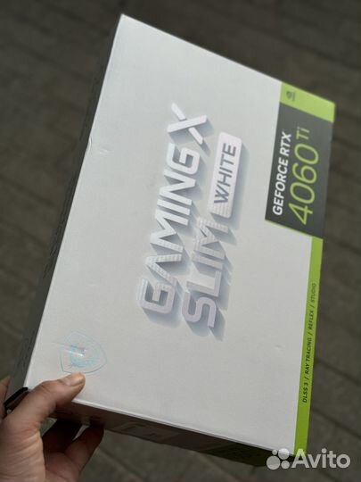 Msi rtx 4060 ti gaming x slim white