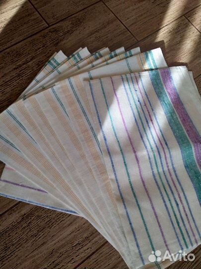 Постельное бельё ссср,полотенца Лён