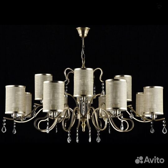 Подвесная люстра Freya Faust FR2300-PL-12-BZ