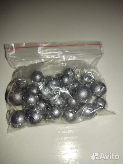 Грузила чебурашки набор 6,8,10,12,18,20 гр