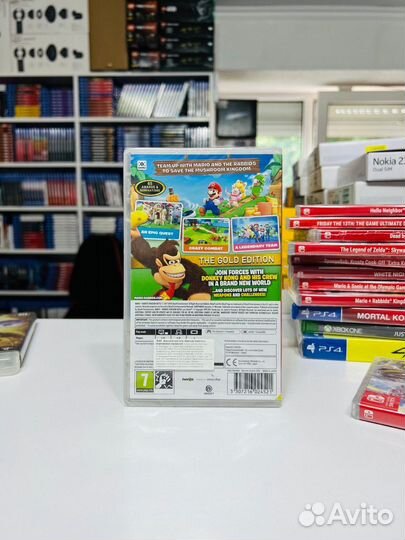 Nintendo Switch Mario+Rabbids Kingdom Battle Gold