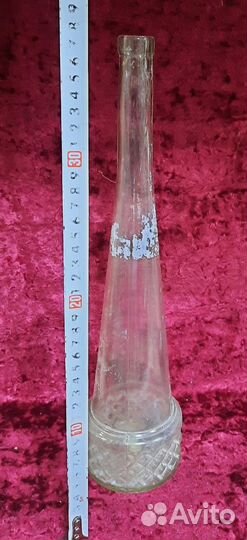 Старинная Бутылка Т-во Н.Л.Шустова в Москве Ф.К 19