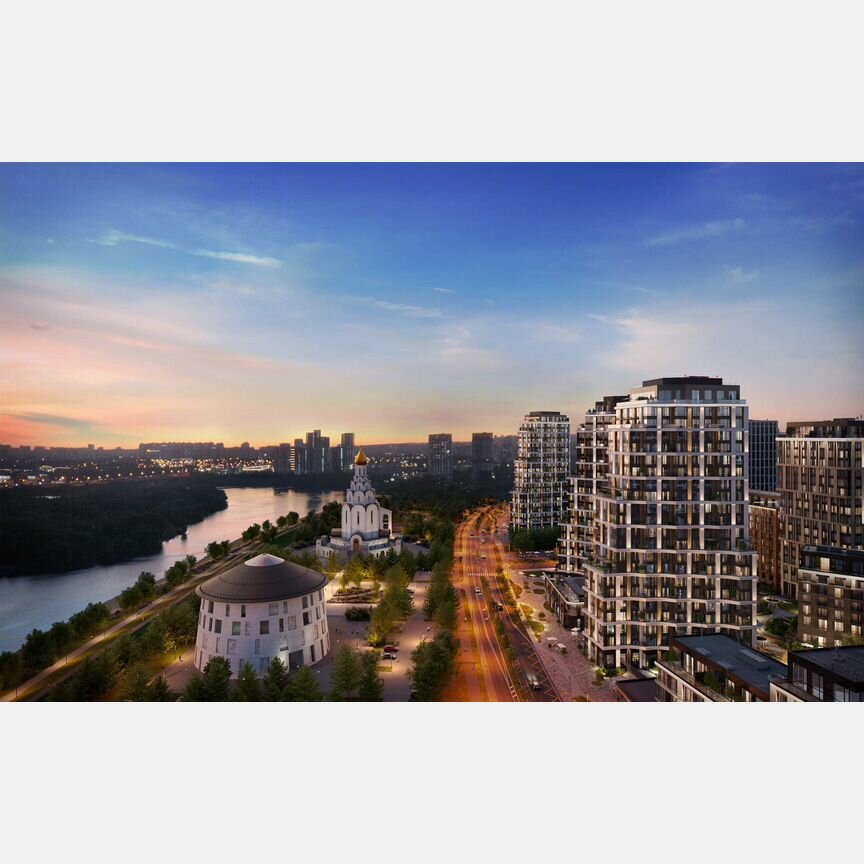 1-к. квартира, 51,7 м², 11/13 эт.