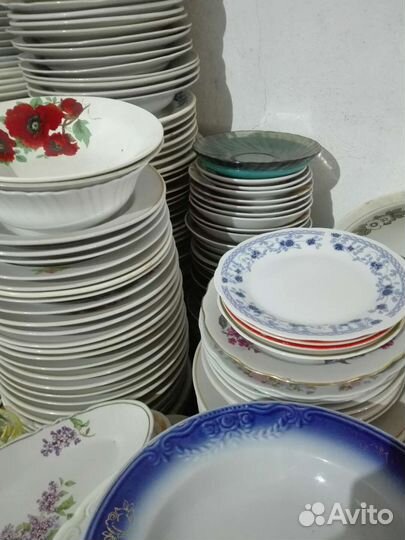 Столовые тарелки СССР