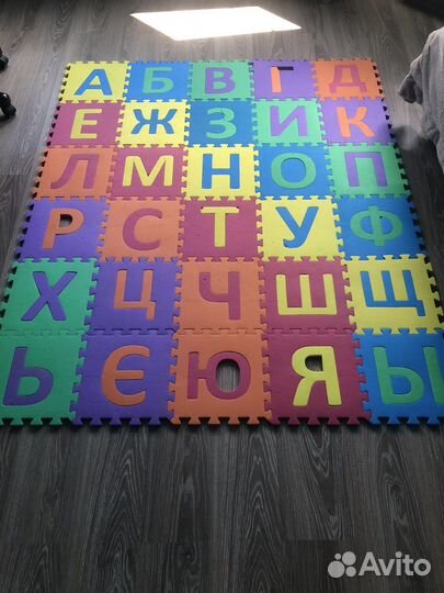 Детский коврик пазл