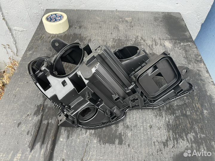 Левый корпус фары Mercedes C204 рестайлинг