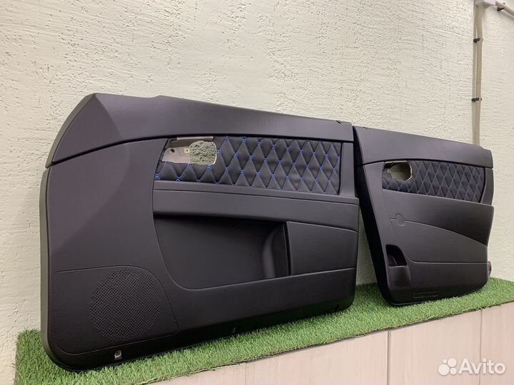 Дверные карты приора,термокожа