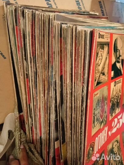 Журналы Огонёк и др