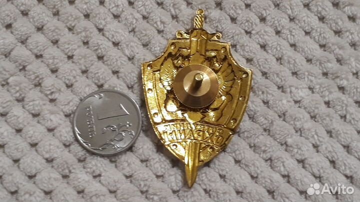 Тяжелый большой знак Сотрудник Охраны винт