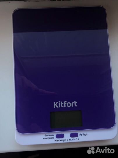 Весы кухонные Kitfort KT-803-6