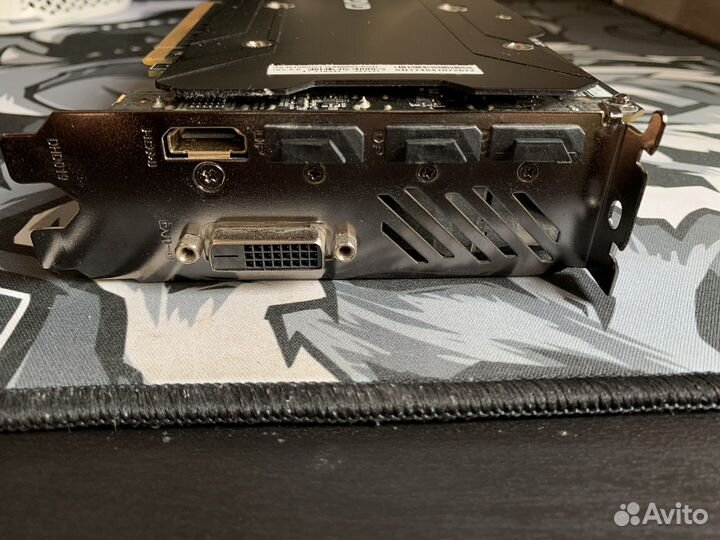 Игровая видеокарта gigabyte gtx 1060 6gb