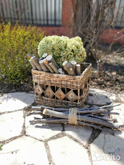 Корзина плетеная