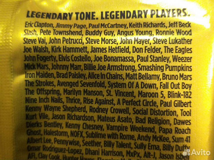 Струны для электро-гитары