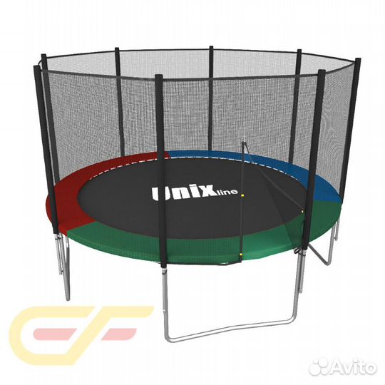 Батут unix line Simple 8 ft Color (outside)