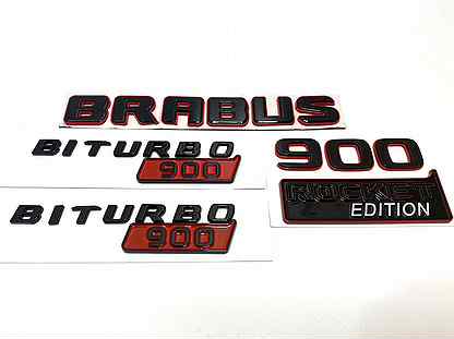 Комплект эмблем brabus