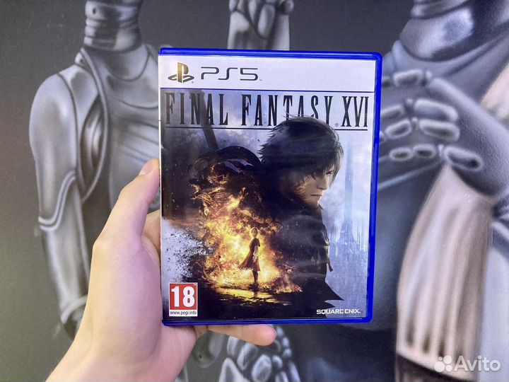 Диск ps5 Final Fantasy 16