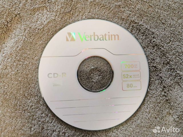 Болванки диски CD-R, 700 Mb, 80 min