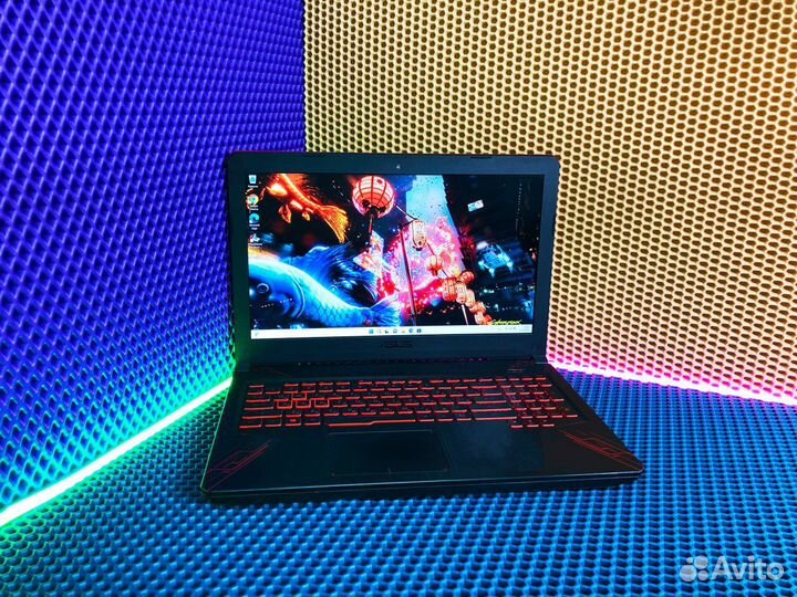 Б/у игровой ноутбук Asus Geforce GTX/RTX/IPS